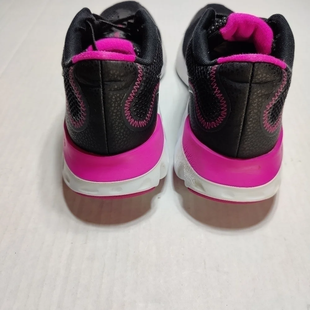 Nike Renew Run Black Purple Comfort Sneakers Running Shoes Women's Size 11